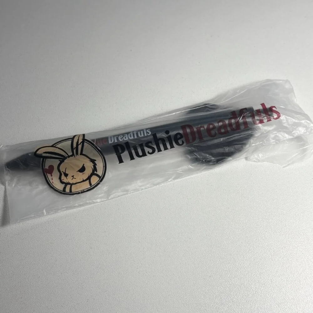 Plushie Dreadfuls PTSD Rabbit Pen, NWT, Black